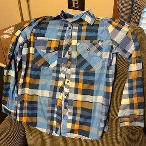 Long Sleeve Plaid Shirt